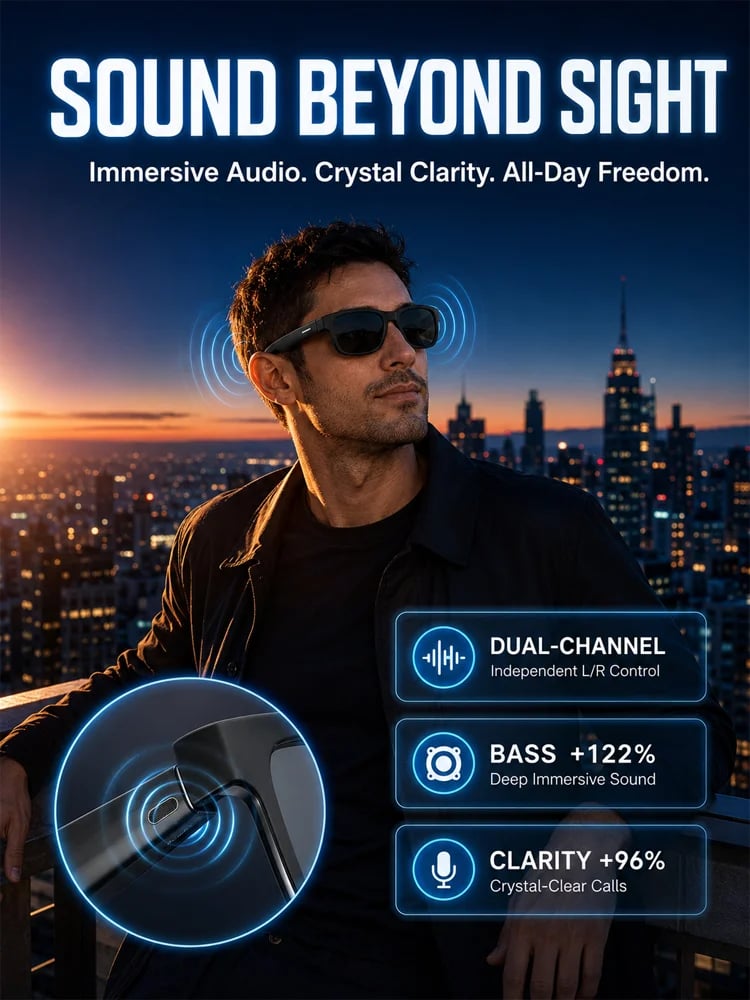 🕶️Al Smart Glasses  🎧