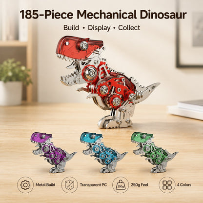 🦖⚙️Steampunk T-Rex Mechanical Assembly Model,