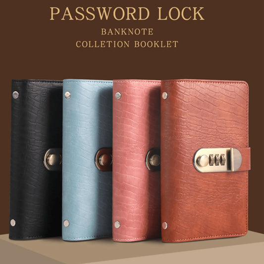 A6 Savings Notebook with Lock - Budget Planner & Organizer