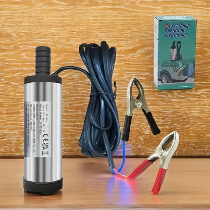 🔥Father's Day Sale 29% OFF🚜 DC 12V Portable Submersible Fuel Transfer Pump