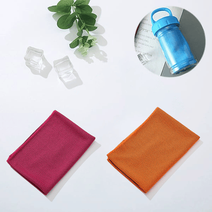 🌞Cooling Bottle - Cold Sweat Towel You Can Use Anywhere, Anytime! Reusable Soft Absorbent Cooling Portable