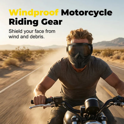 🔥LIMITED-TIME 46% OFF - Detachable Full Face Goggle Mask