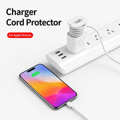 💥Buy 1 get 1 free 🔥2-in-1 Silicone Charger Protector with Cord Wrap for 18W/20W Adapters ✅