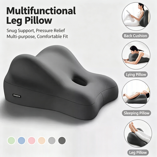 🧘‍♀️Yoga Bolster | Back & Lumbar Support Pillow: Multi-Functional Cushion🪶 | Memory Foam