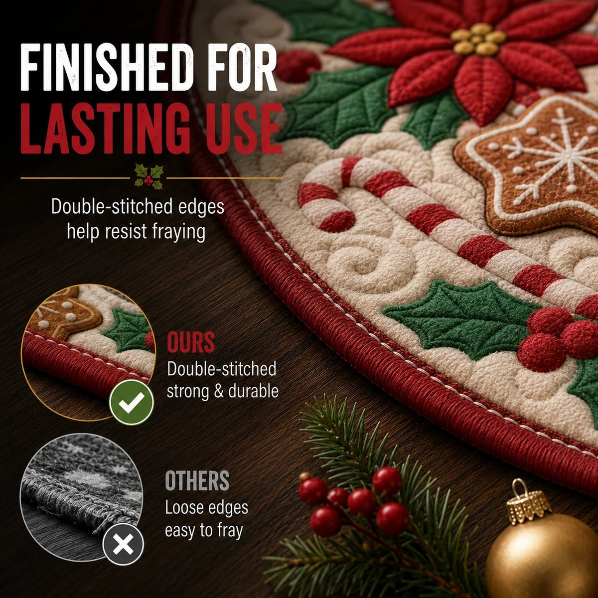 🎄3D Christmas Gnome Optical Illusion Round Rug | Fun Festive Home Decor Must‑Have⭐🏠🎁