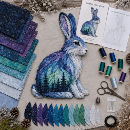 ⏳ Last Day 49% OFF – 🌌 Beginner-Friendly Northern Lights Wildlife DIY Patchwork Kit | Complete Kit with All Tools & Step-by-Step Guide Included 💕