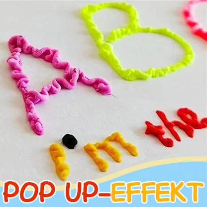 Save 50% by ordering today丨🦘🎁IEY® 3D Relief Art Pen – Turn Flat Drawings Into Touchable 3D Art