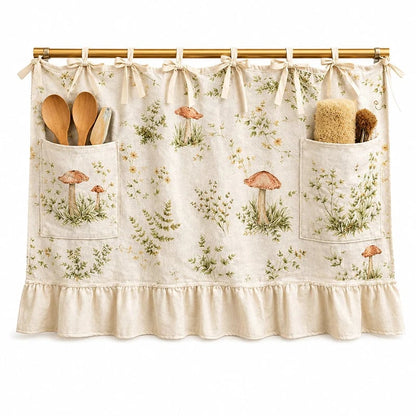 🎃Oven Skirt Curtain with Pockets🍄