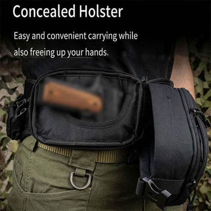 ⚡Hot Sales 49% OFF🔥Multifunctional Concealed Carry Hip Bag with Rapid-Access Holster