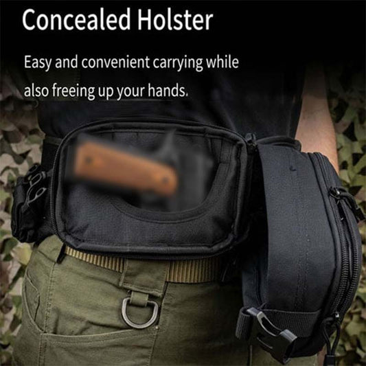 ⚡Hot Sales 49% OFF🔥Multifunctional Concealed Carry Hip Bag with Rapid-Access Holster