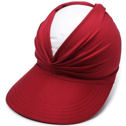 Sun Visor Ponytail Hat