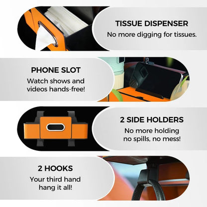 🎉 🚗 Car Seat Back Storage Bag – Waterproof, Multi-Pocket Design & Universal Fit ✨