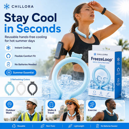 🔥LAST DAY 49% OFF ❄️Reusable Cooling Collar