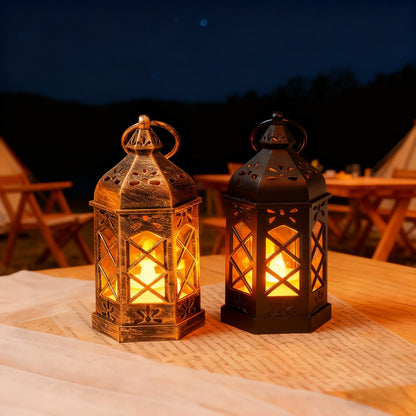 🔥Antique Style LED Chandeliers with Warm Ambient Lighting