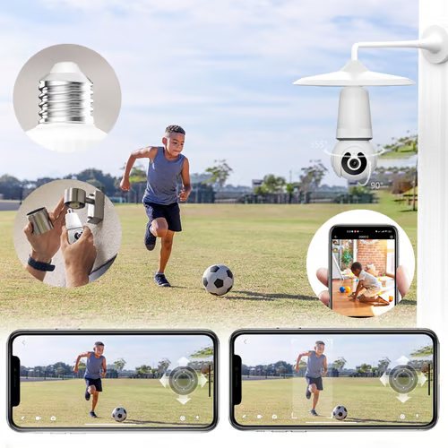 🔥Limited Time 50% Off✨Wireless Smart Bulb Surveillance Camera