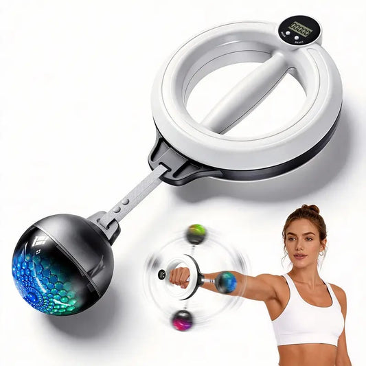 360° Rotating Wrist & Forearm Strength Trainer – Grip & Arm Exerciser