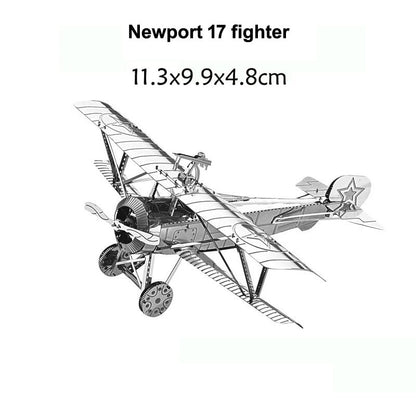 ✈️DIY Handmade 3D Metal Airplane Model