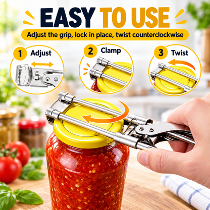 🫙Adjustable Stainless Steel Can Opener