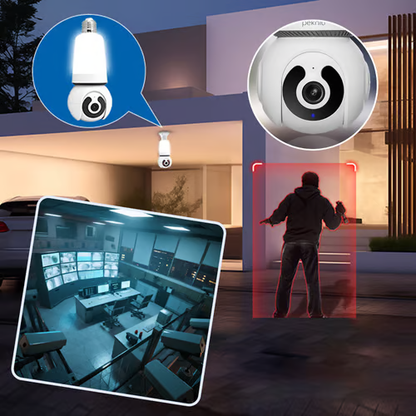 🔥Limited Time 50% Off✨Wireless Smart Bulb Surveillance Camera