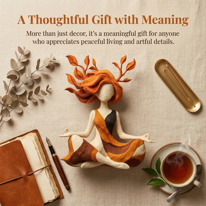 🧘Serenity Growth | Inner Harmony Sculptural Figurine 🌙