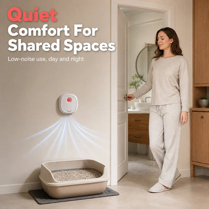🌬️Say goodbye to unpleasant odors with it! Smart Quiet Pet Odor Eliminator