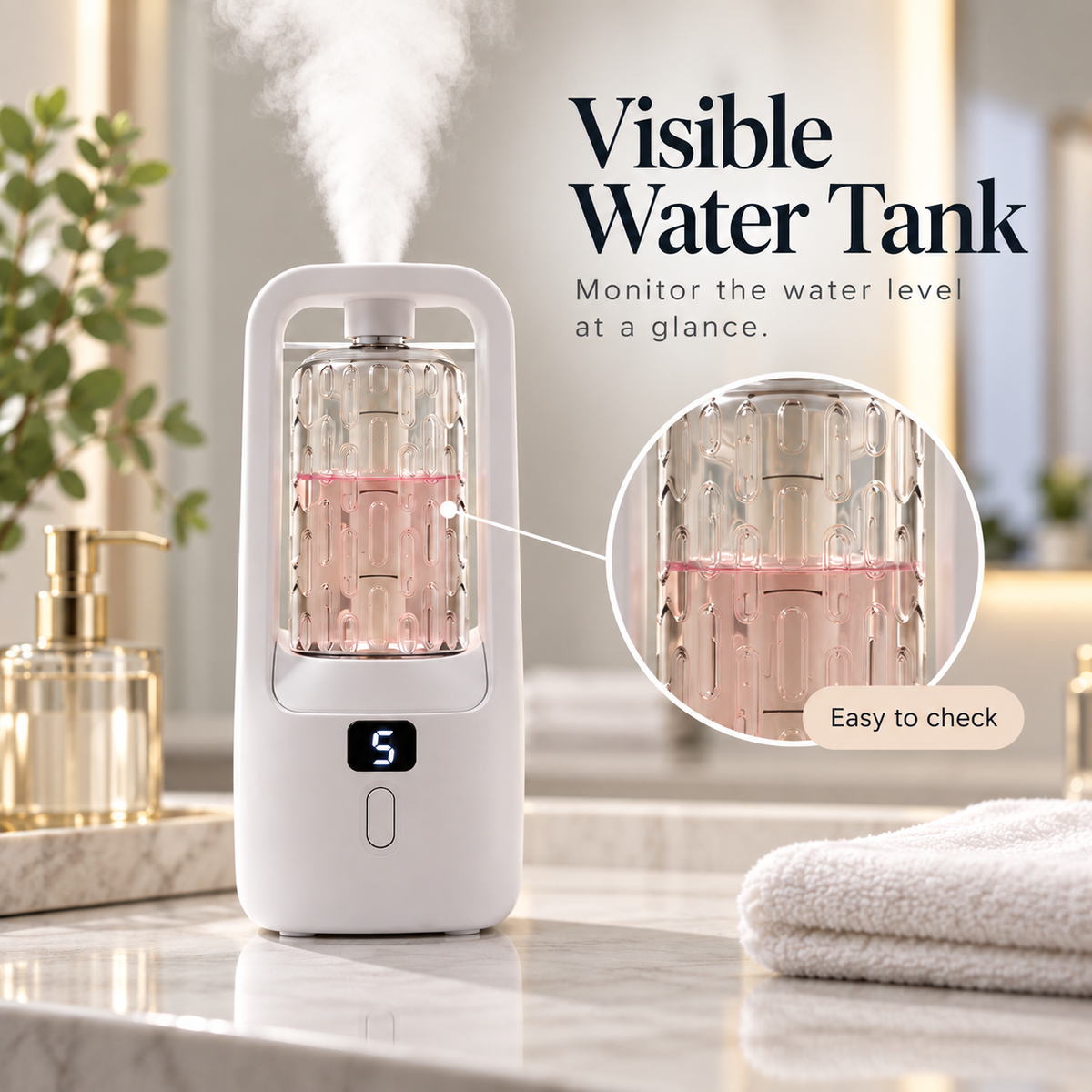✨ Automatic Aroma Mist Diffuser – One-Touch Compact Scent Diffuser for Everyday Spaces