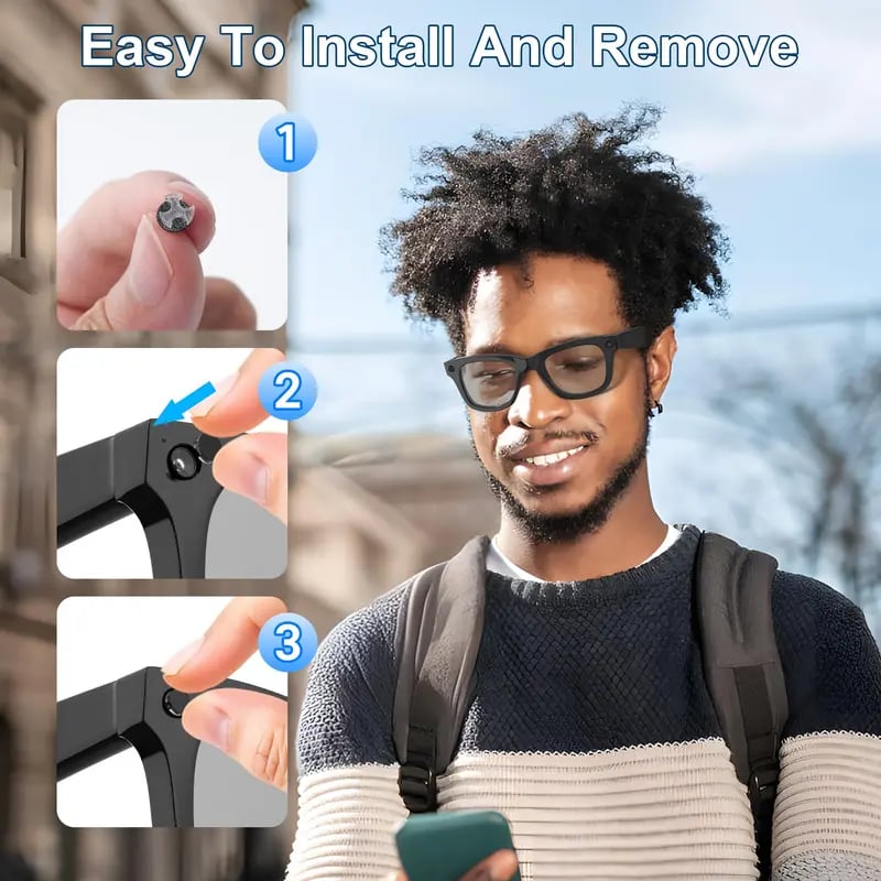 🕶️ Smart Glasses LED Blocker Stickers ✅ Discreet Privacy & Light Blocking | Safe & Easy to Apply
