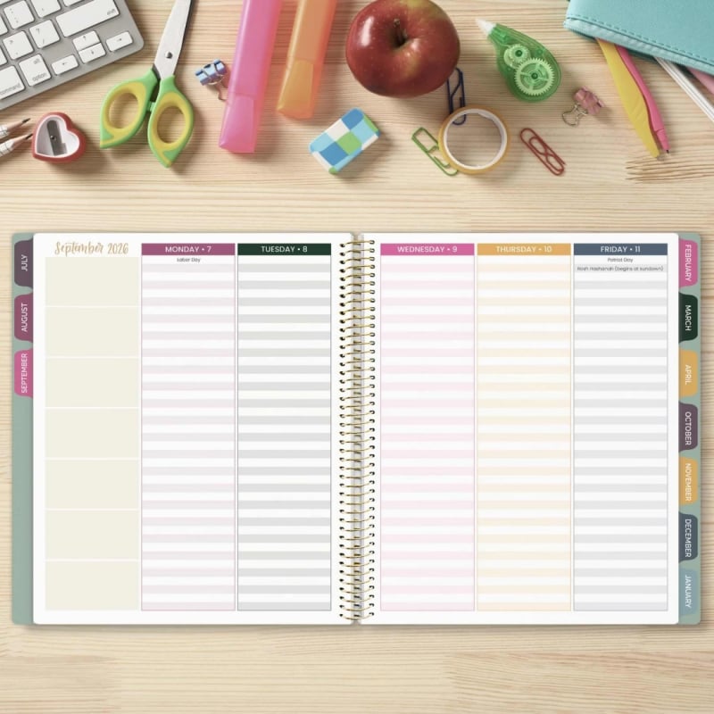 📚🧑‍🏫 2026-27 Teacher Planner | Interchangeable Cover (✨Hardcover)