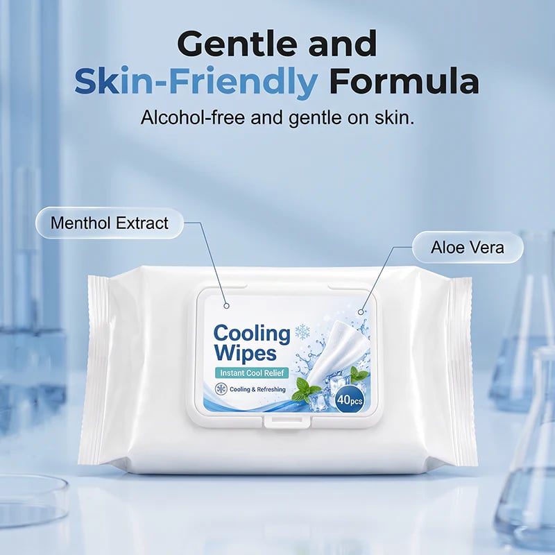 Portable Refreshing Wet Wipes for Gym
