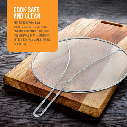 💕Hot sale 30% OFF🍳 STAINLESS STEEL SPLATTER SCREEN GUARD