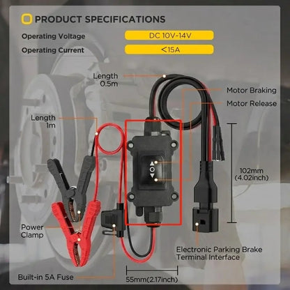 Stuck Parking Brake? Universal EPB Emergency Release Tool