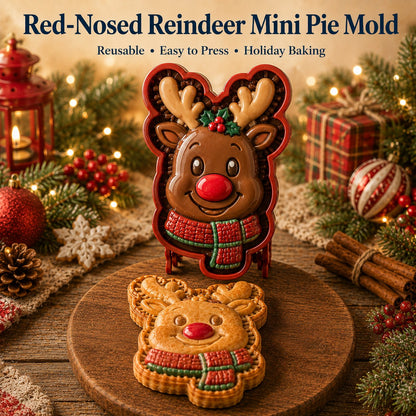 ⏳ 49% OFF – 🎄 9-Piece Mini Christmas Cake Mold Set | Reusable, embossed molds for creating detailed Santa, snowman, reindeer, Christmas tree, and holiday cakes 🥧✨