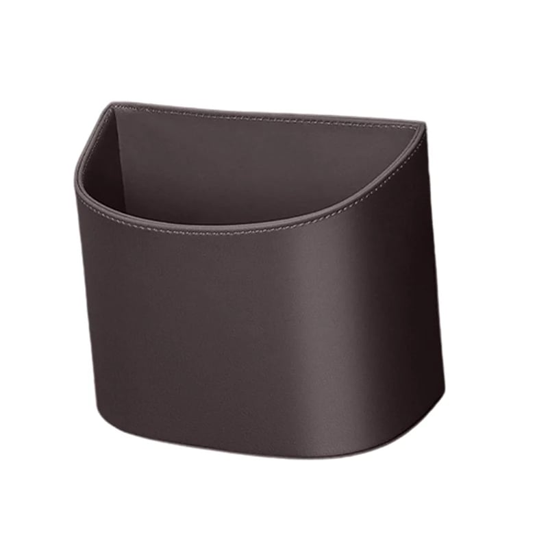 Leather Car Door Cup Holder – Wide‐mouth opening, easy reach for drinks & phone. Clip‐on secure fit. PU leather, tough & stylish. 🛡️✨