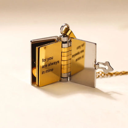 🔥HOT SALE🔥For Granddaughter and daughter - The Most Beautiful Chapter Book Necklace