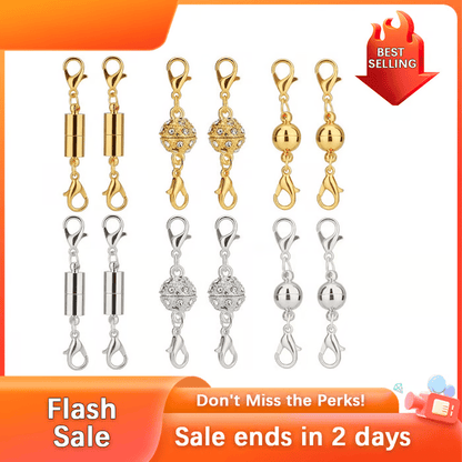 🏆🔥 Magnetic Necklace Clasps and Closures