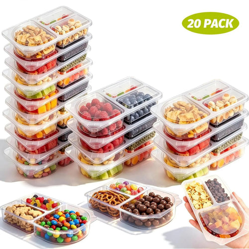 40 sets Reusable Snack Containers