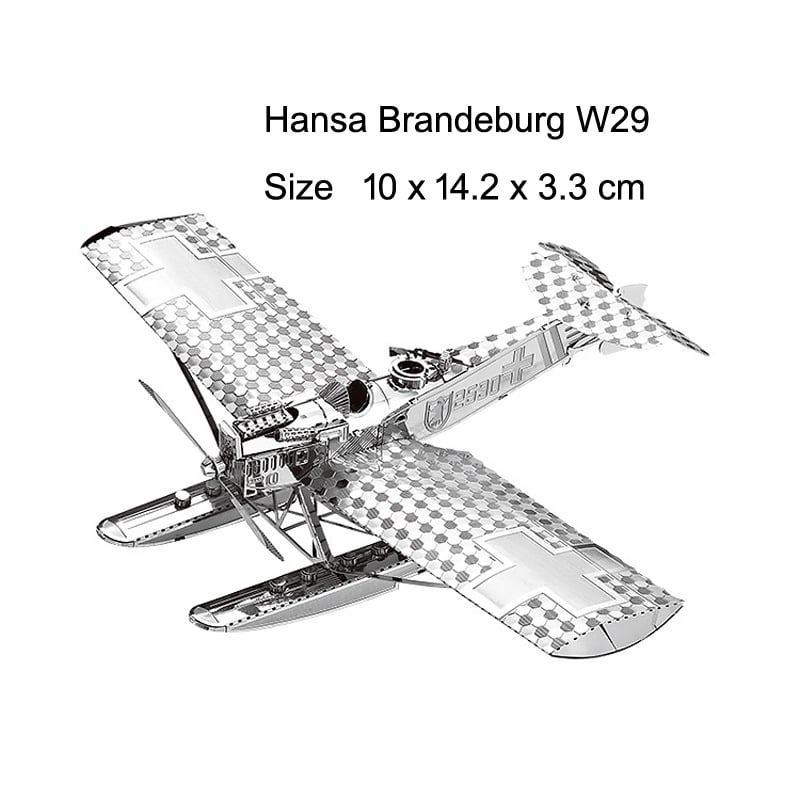 ✈️DIY Handmade 3D Metal Airplane Model