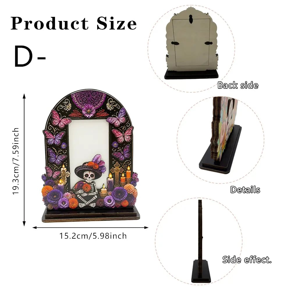 💀 Day of the Dead Photo Frame