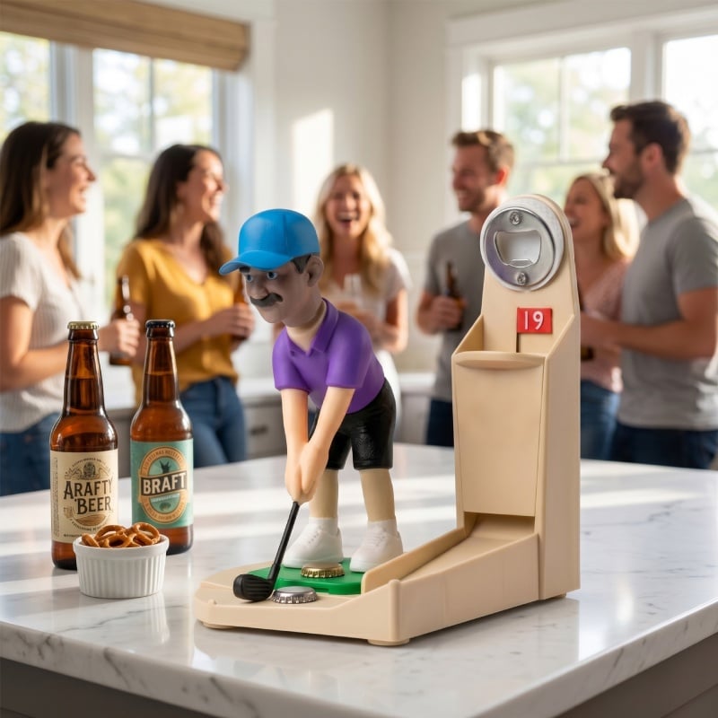 ⭐Golf ball themed bottle opener