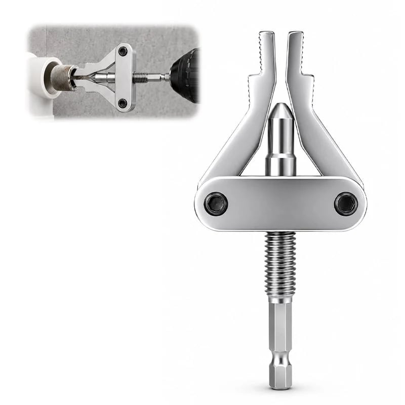 🔥HOT SALE🔥🛠️ Broken Pipe Thread Extractor | Fast Drill-Powered Broken Fitting Removal Tool