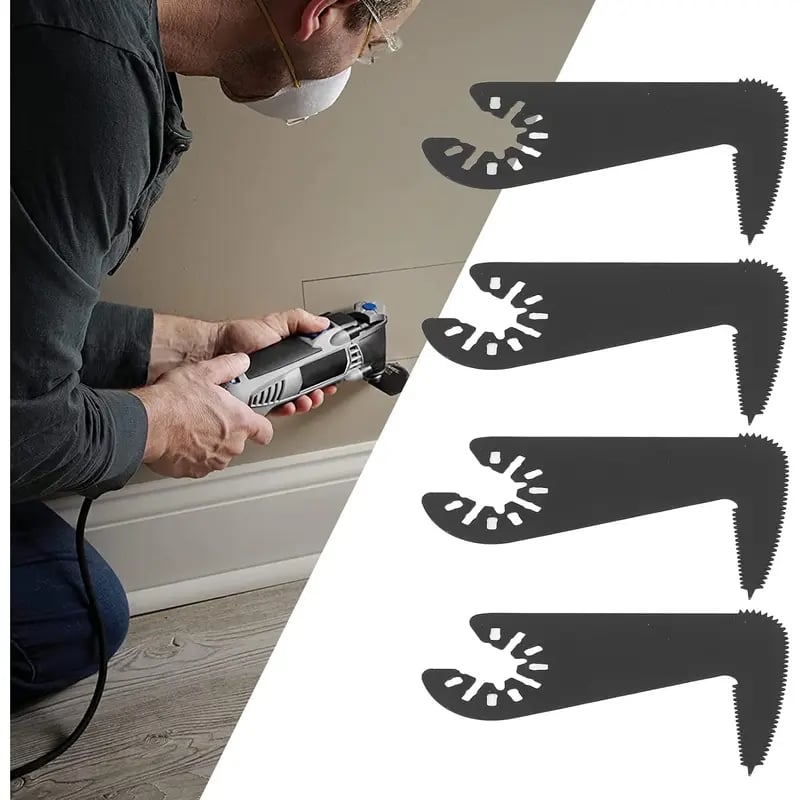 Sickle Shape Oscillating Multitool Saw Blades (10/20 Pack)