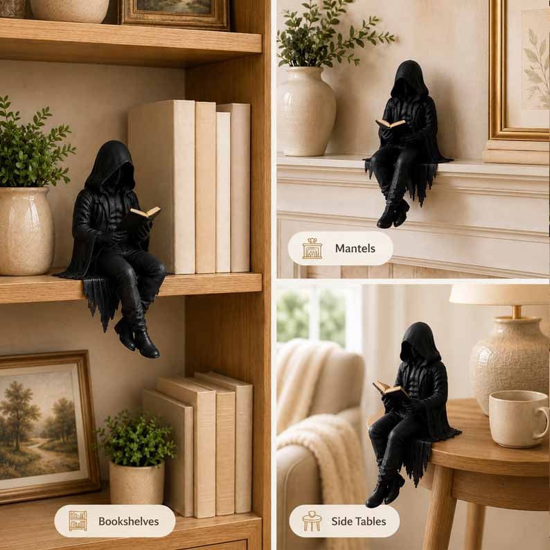 🔥LAST DAY 50% OFF - 🖤🦅Gothic Dark Fantasy Figure
