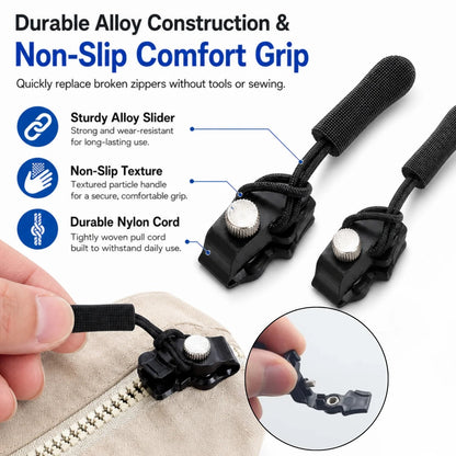 🔧 Universal Zipper Repair Tool | Instant Fix for Broken Zippers