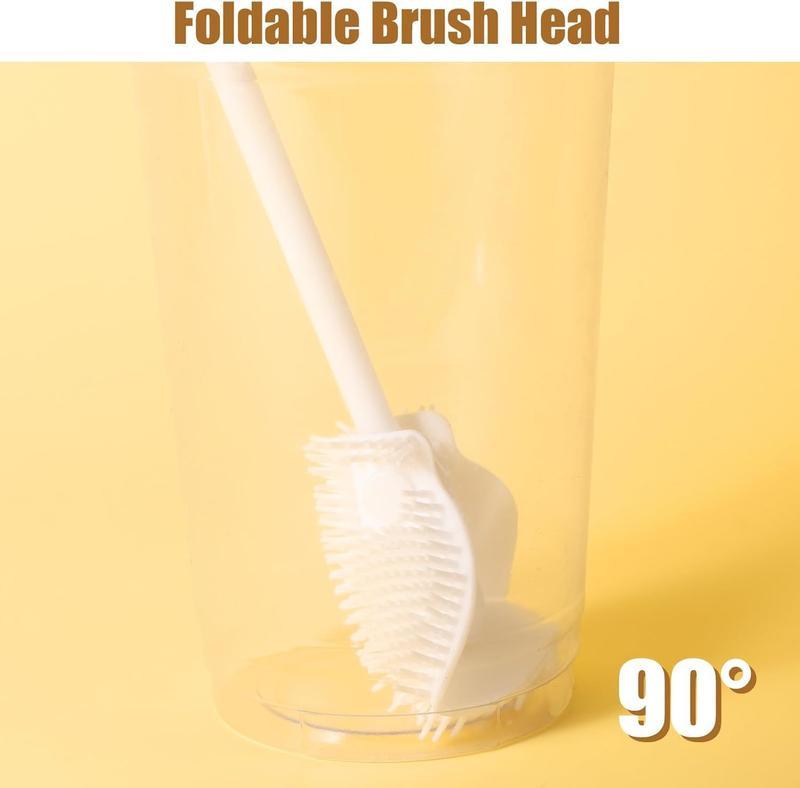 ✨2-Pack 360° Silicone Bottle Cleaning Brush with Long Handle
