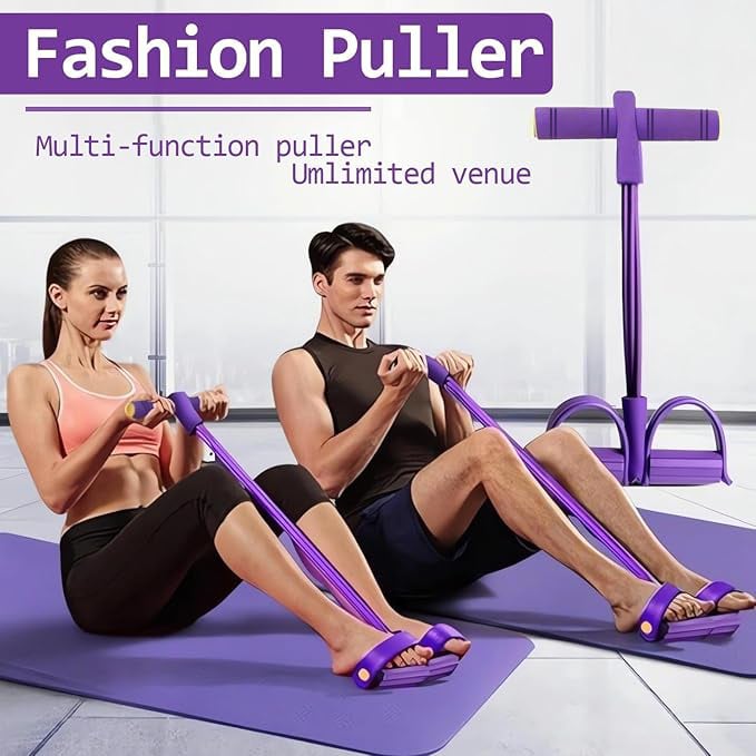 💪2025 latest 8-Tube Pedal Resistance Device - Detachable And Adjustable Pedal Resistance Device