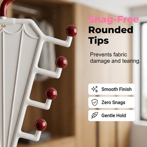 ⏳Limited-time ⏰- Multi-Functional V-Shaped Double Sided Hanger Storage Rack