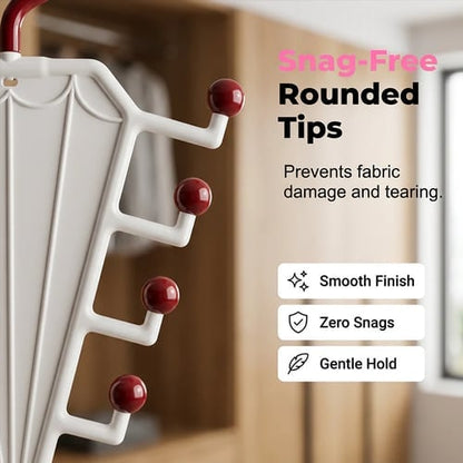 ⏳Limited-time ⏰- Multi-Functional V-Shaped Double Sided Hanger Storage Rack
