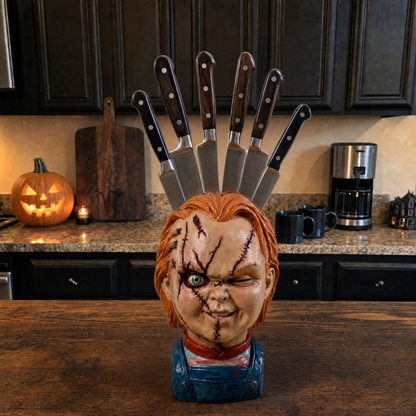 Horror Knife Block
