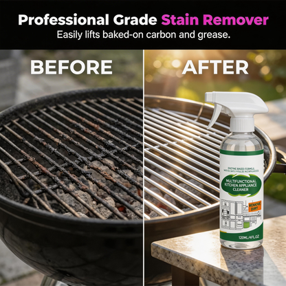 ⏳LAST DAY SALE 50% OFF! 🔥 Multifunctional Kitchen Appliance Cleaner Spray 🧼 Powerful Grease & Grime Remover | Perfect for Ovens, Hobs, Microwaves & Other Kitchen Appliances ✨