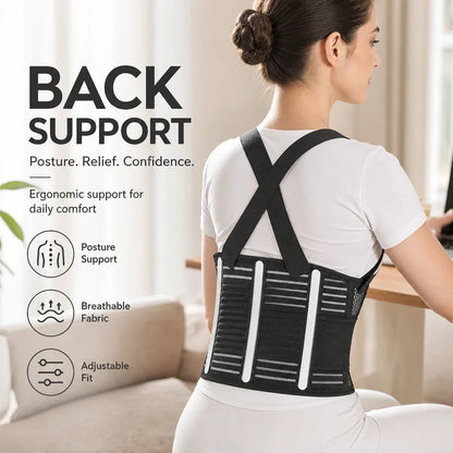 🔥Hot Sale✨Breathable Posture Corrector - Back Pain Relief & Tummy Control